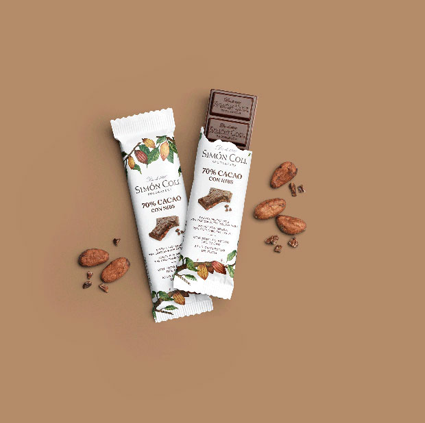 Xocolata 70% cacau amb nibs