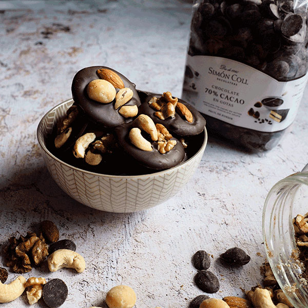 Home-made chocolates
