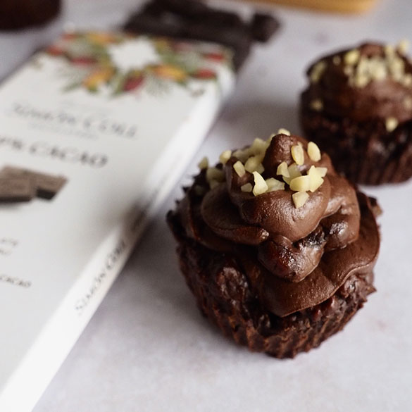 Double chocolate cupcakes