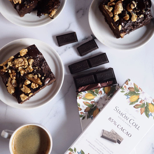 Pumpkin brownie